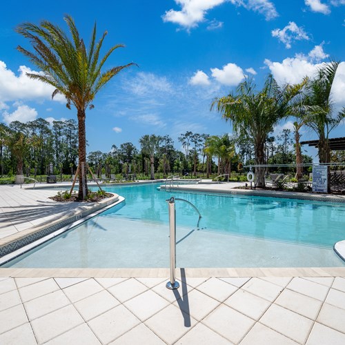 Community resort style pool